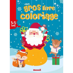 Mon gros livre de coloriage Père Noël - dès 3 ans