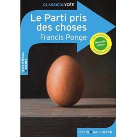 Le parti pris des choses - Poche