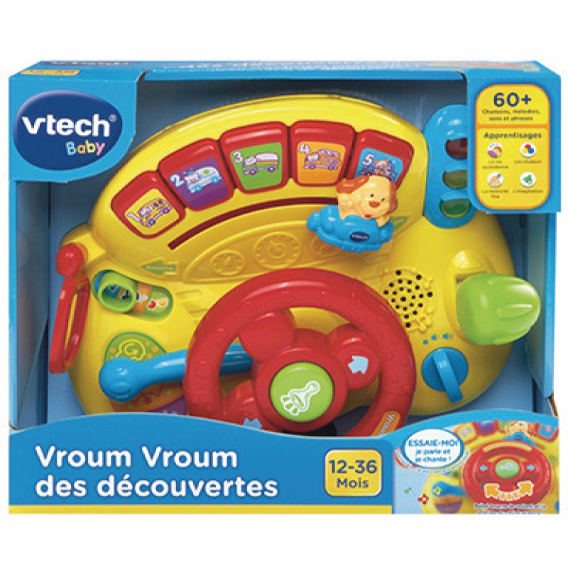 Vtech - 166605 - Jouet Musical - Vroum Vroum Des Découvertes