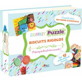 Coffret puzzle biscuits rigolos - Age 3-5 ans