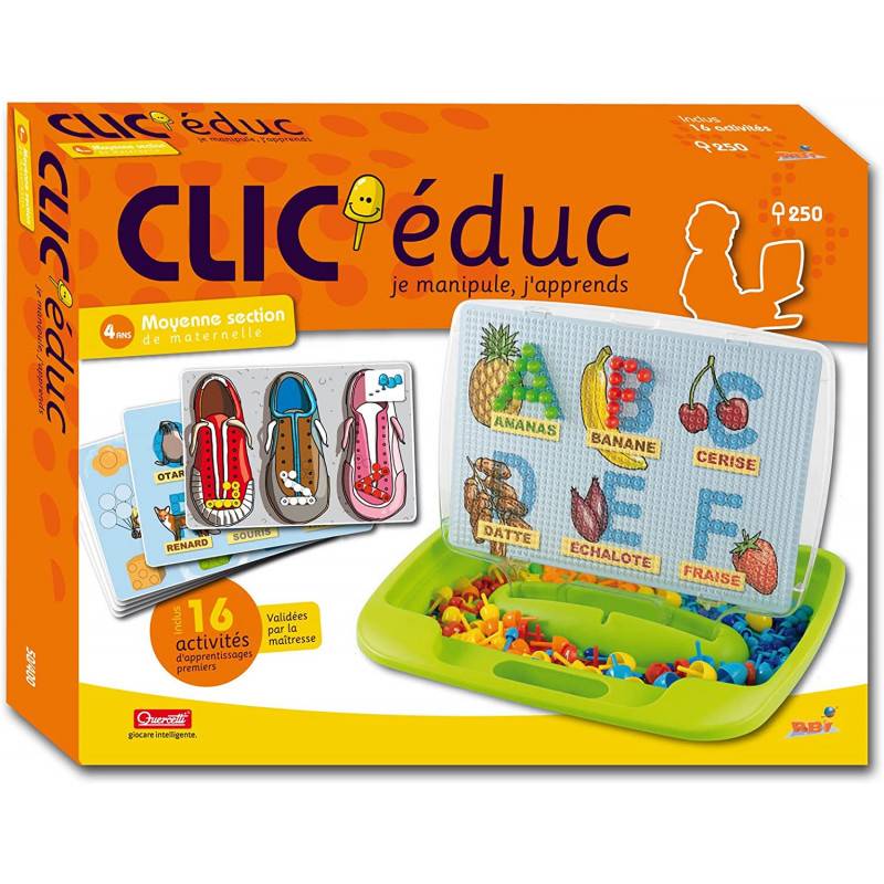 Clic Educ - 50/400 - Jeu Educatif - Moyenne Section - Librairie de France