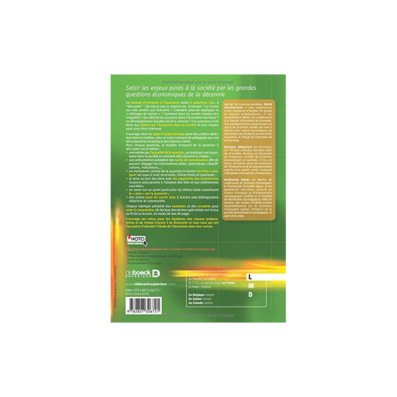 Comprendre l'économie