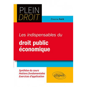 Les indispensables du droit public économique