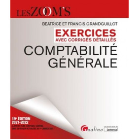 Comptabilité générale - Exercices avec corrigés détaillés - 2021-2022