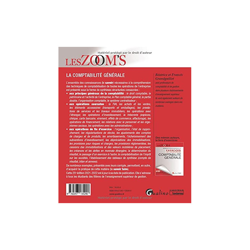 La comptabilité générale: Principes généraux - Edition 2021-2022