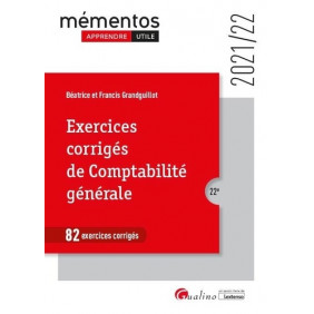 Exercices corrigés de comptabilité générale - Edition 2021-2022