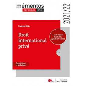 Droit international privé 2021-2022