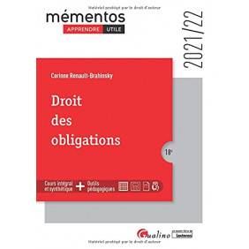 Droit des obligations - Edition 2021-2022