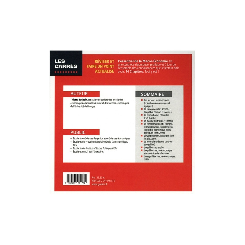 L'essentiel de la macro-économie