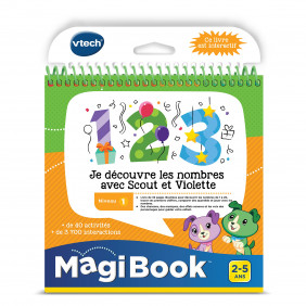 Magibook - Je découvre les nombres avec Scout et Violette