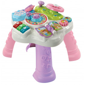 VTech - 181565 - Ma Table d'Activité Bilingue - Rose ‎9 mois - 3 ans