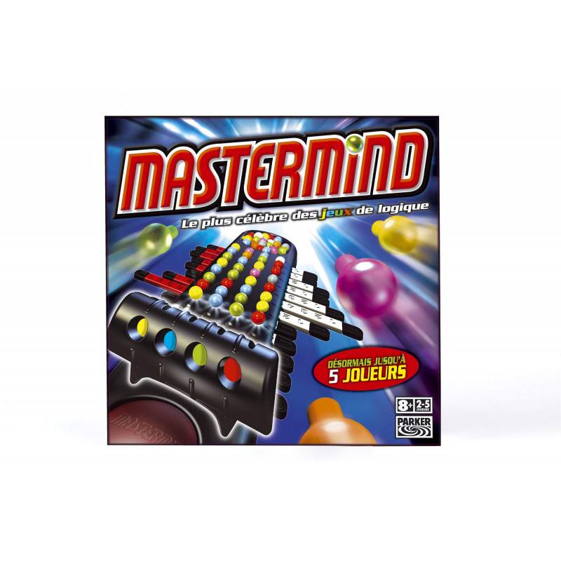 Mastermind, Jeu de société, Jeu de plateau de type stratégie,2 et plus Version francaise .