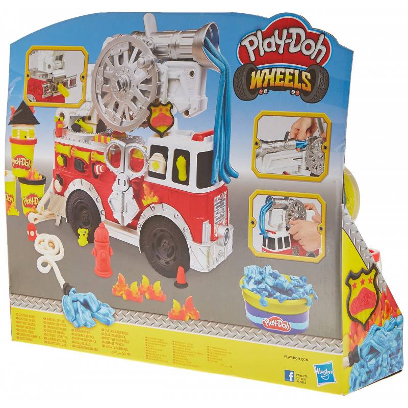 Play-Doh Wheels – Pate A Modeler - Le Camion de Pompiers