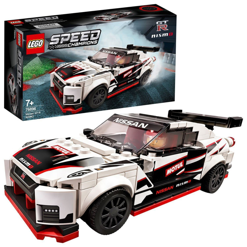 Speed Champions Nissan GT-R NISMO, Maquette Voiture de Course, Jouet Fille Garçon 7 Ans et Plus