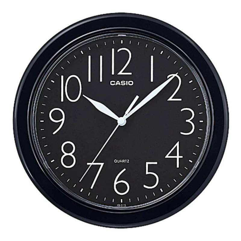 CASIO - Horloge Murale - Noir - IQ-01S-1DF