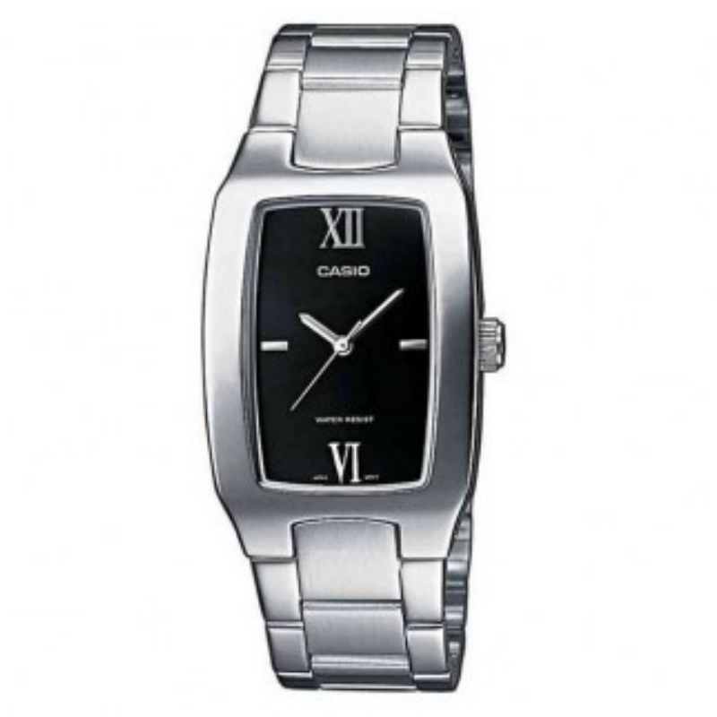 Montre CASIO Homme - Bracelet Gris En Acier Inoxydable - Résistante à l'eau - MTP-1165A-1C2DF