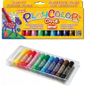 Sticks Gouache, Etui De 12 - Playcolor