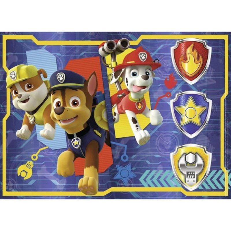 Puzzle 45 pièces : Chase, Marcus et Ruben de la Pat'Patrouille aille Unique Coloris Unique 5 ans