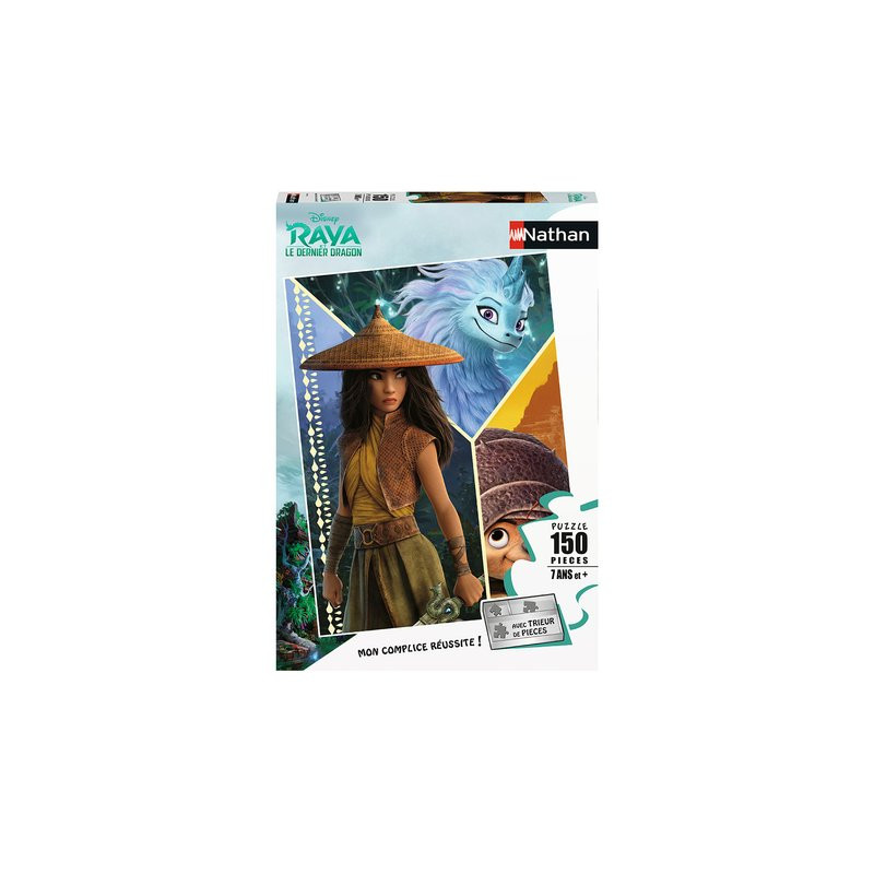 Nathan Puzzle 150 pièces - Raya et ses compagnons / Disney Raya et le dernier dragon