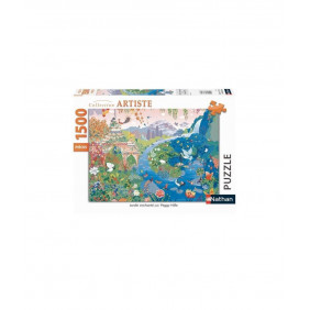 Puzzle Jardin enchanté Peggy Nille - 1500 pièces A partir de 14 ans