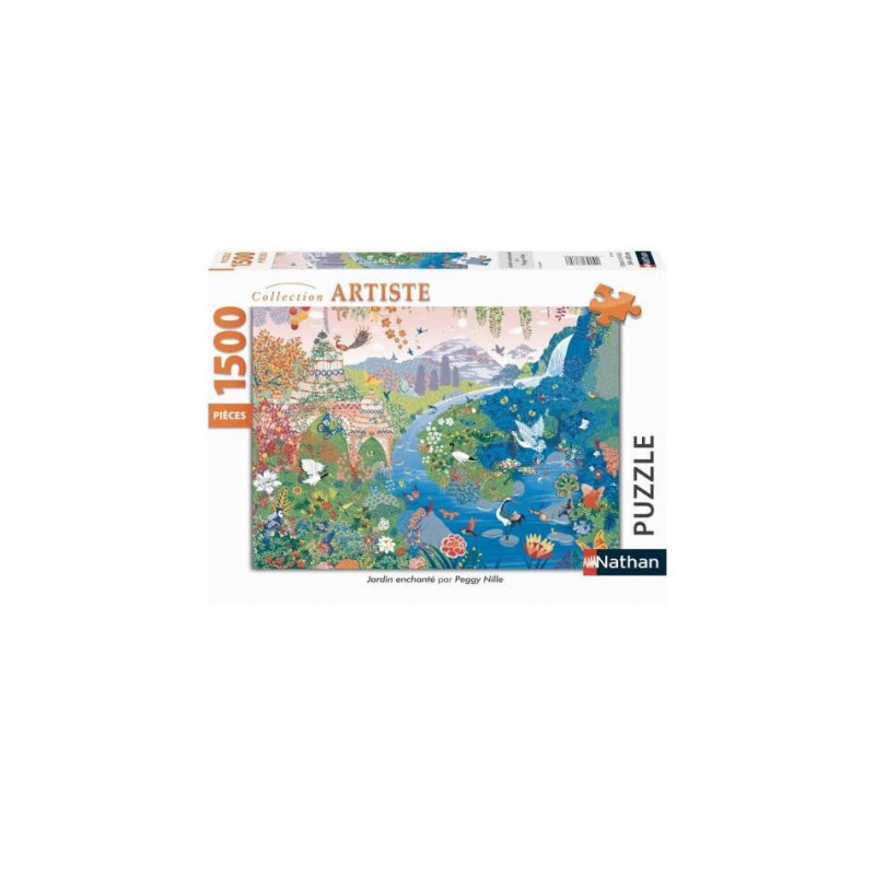 Puzzle Jardin enchanté Peggy Nille - 1500 pièces A partir de 14 ans