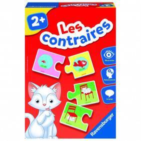 Ravensburger- Jeu Educatif- Les contraires- A partir de 2 ans