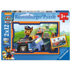 Ravensburger - 7591 - Lot de 2 Puzzles - Pat Patrouille - 12 Pièces  ‎36 mois - 4 ans