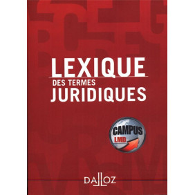 🔍  Lexique des termes juridiques -CAMPUS 2022-2023