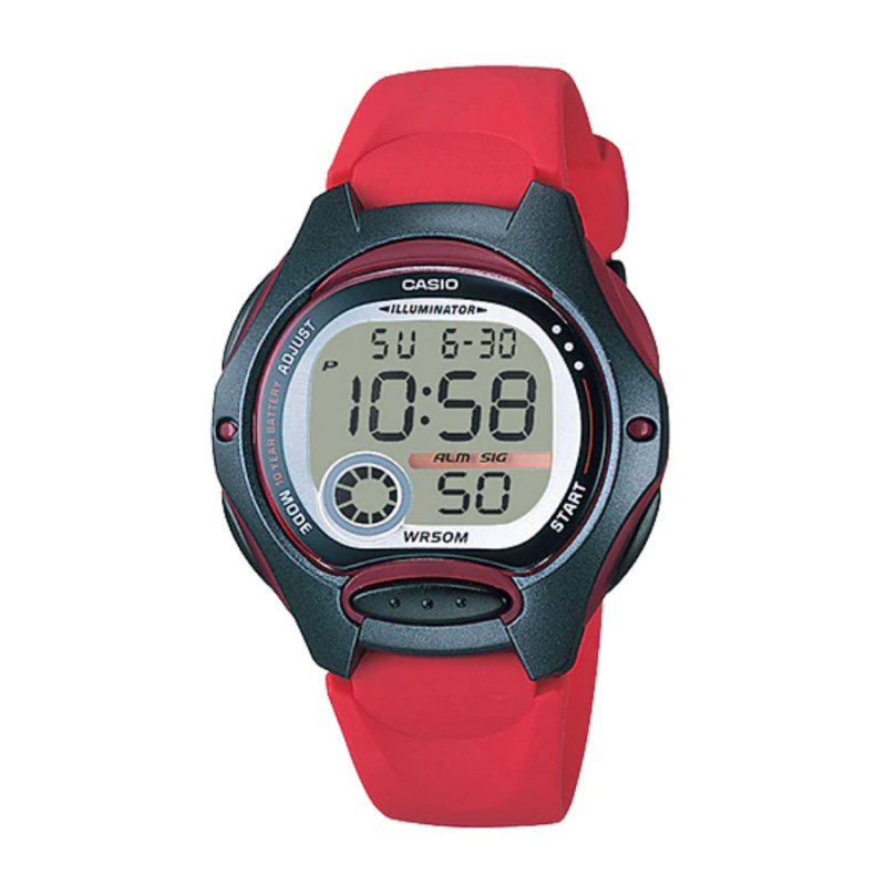 Montre Jeunesse CASIO Collection - Bracelet En Résine - LW-200-4AVDF