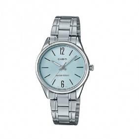 CASIO Montre Femme LTP-V005D-2BUDF - Bracelet en Acier inoxydable - Argent