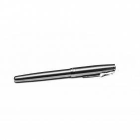 PARKER Sonnet stylo roller, acier inoxydable, Recharge noire pointe fine