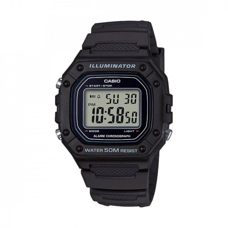Montre Homme Casio W-218H-1AVDF - Noir