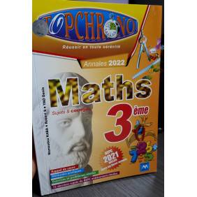 Top chrono Maths 3eme Ed 2022
