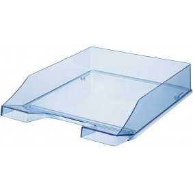 Corbeille à courrier HAN 1026-X-26 A4, C4 transparent, bleu 1 pc