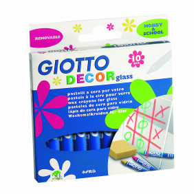 Giotto 4410 00 décor glass  WAX crayons - 3 ans+