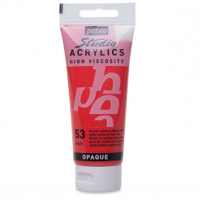 Pébéo Studio Acrylique 100 ml rouge cadmium foncé