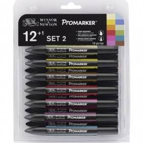 Winsor & Newton Ensemble ProMarker 12pcs + 1 ensemble 2