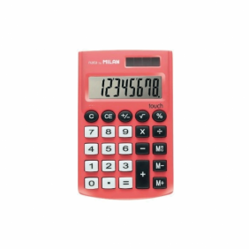 Calculatrice De Poche Milan 8 Chiffres, Couleurs Assorties