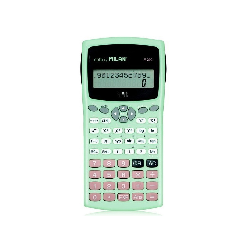 Calculatrice scientifique collège MILAN M240 Sunset violet/vert : Chez  Rentreediscount Fournitures scolaires