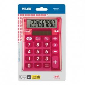 MILAN 159906LKPBL Look Calculatrice blister Rose