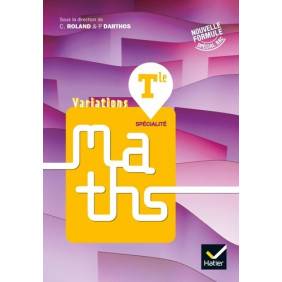 Variations Maths Tle - Éd. 2020 - Livre élève