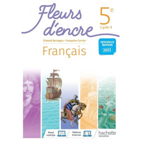 Français 5e cycle 4 Fleurs d'encre - Grand Format