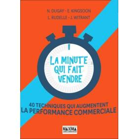 La minute qui fait vendre  - Grand Format