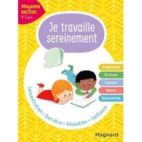 Je travaille sereinement Moyenne section - Grand Format Edition 2021