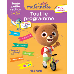 Tout le programme à la maternelle Toute petite section - Grand Format Edition 2022