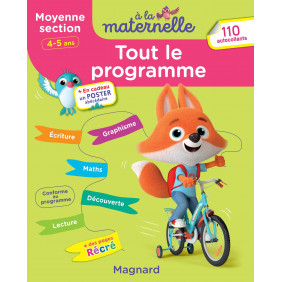 Tout le programme à la maternelle moyenne section - Grand Format Edition 2022