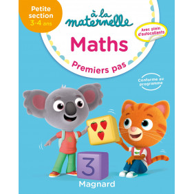 Maths à la maternelle PS - Premiers pas Edition 2019 - Grand Format - De 3 à 4 ans