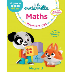 Maths MS 4-5 ans à la maternelle - Premiers pas - Grand Format Edition 2019