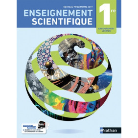 Enseignement scientifique 1re - Livre de l'élève - Grand Format