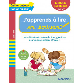 J'apprends à lire en écrivant - Méthode syllabique dès 5 ans - Grand Format Edition 2018